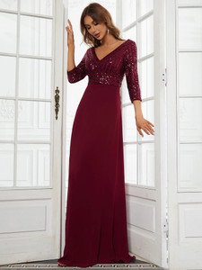 Ghateshvar Women Maxi Maroon Full Length Dress