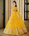 Gheludi Girls Lehenga Choli Party Wear Embroidered