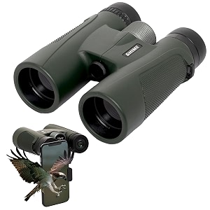 ghime 10x42 ultra hd binoculars for adults high powered with phone adapter large view binoculars with clear low light vision with bak4 prism fmc lens