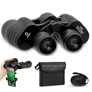 ghime binoculars for long distance 8x40 zoom bright bak 4 glass ultra hd binoculars for bird watching safari trekking with phone adapter and storage bag