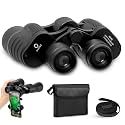 Ghime Binoculars for Long Distance, 8x40 Zoom, Bright BAK 4 Glass, Ultra HD Binoculars for Bird Watching, Safari, Trekking with Phone Adapter and Storage Bag