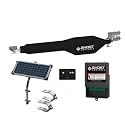 GHOST CONTROLS Solar Heavy-Duty Automatic Gate Opener Kit for Driveway Swing Gates with Long-Range Solar Gate Opener Remote - Model TSS1XP