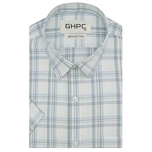 GHPC 100 Cotton Checkered Half Sleeves Regular