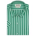 GHPC 100 Cotton Striped Half Sleeves Regular