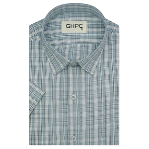 GHPC Cotton Checkered Half Sleeves Regular Fit