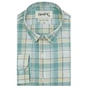 GHPC Cotton Linen Checked Full Sleeves Regular