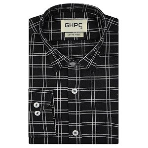GHPC Cottswool Winter Wear Woolen Windowpane Checks