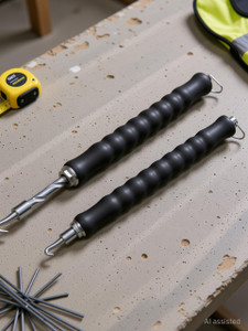 GHST Black Curved Hook Pull Tie Twister
