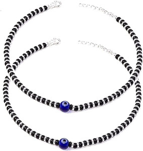 giacomo alloy brass acrylic bone anklet