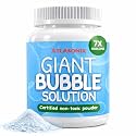 Giant Bubble Solution - Bubble Wands, Bubbles for Kids, Kids Bubbles Mix Powder Makes 896 OZ (7 Gallons) - The Original Solution Mix | 100% Kid Safe