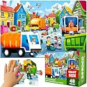 Giant Floor Puzzles for Kids Ages 4-6 - 48 Pieces Toddlers Puzzles Ages 3-5