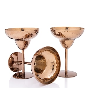 gibox coupe martini glass rose gold  martini glass big  stainless steel champagne flute glass trendy wine glasses for gathering margarita hammered 3 pc