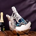 GIBOX Doe la Muse Wine Champagne Bucket for Home Bar Parties - Decorative Liquor Bucket for Drinks and Freezer - Large Ice Holder
