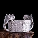 GIBOX Elephant Handle Single Wine Champgne Beer Bottle Holder | Decorative Stand for Living Room Dining Tabletop Home Decor | Home Bars &amp; Restaurants Diwali Christmas Birthday