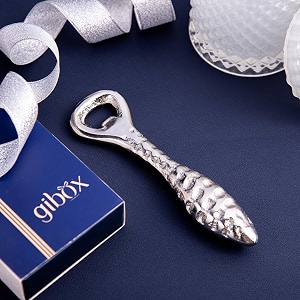 gibox shell antique opener for bottle bar beer opener  vintage finish bottle opener for men  bar accessory for wine and beer  classic bottle opener for kitchen pack of 1