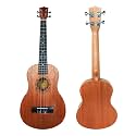Gibz's guitars UK26 26 Inches Solid Mahogany Top Premium Acoustic Tenor Ukulele With & Gigbag (26 Inches, Without EQ)