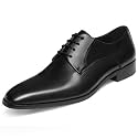 GIFENNSE Men's Dress Shoes Oxford Lace-Up Leather Formal