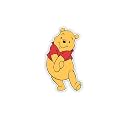 Gift Me Bazar Wooden Fridge Magnet WinnieThePooh745 Cartoon Theme Attractive Fridge Magnet | Cute Bear Fridge Magnet | Kitchen Home & Office Decor Magnet Sticker