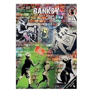 gift wrap collection banksy gift wrap sheet