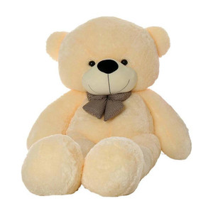 giftee 4 feet long beautiful spongy teddy beargift for someone special anniversary gift valentine giftgift for girlfriend birthday gift  - 122 cm