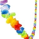GIFTEXPRESS 36 feet Jumbo Plastic Flower Lei Garland/ Hawaiian Floral Border/ Luau Party Flower Garland/Hawaiian Party Garland/Luau Party Decoration
