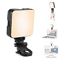 GIFTMAX AY-49J Mini Video Light LED Camera Full Color Portable Photography Lighting with Rechargeable Battery CRI 95+ 6000K Dimmable Panel Lamp (White Light with Battery)