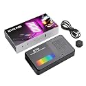 GIFTMAX Mini Portable LED RGB Video Light for Video Conference, Soft Lighting, Zoom Light for Laptop with Clip, Stepless Dimming Computer Light for Meeting, Laptop Light