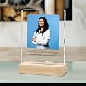 Giftplease Best Doctor Photo Plaque with Wooden