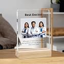 Giftplease Best Doctor Photo Plaque with Wooden