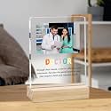 Giftplease Best Doctor Photo Plaque with Wooden
