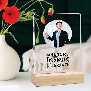 Giftplease Best Teacher Plaque Personalized Photo