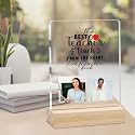 Giftplease Best Teacher Plaque Personalized Photo