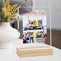 Giftplease Customized Friends Plaque with Wooden Stand