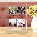 Giftplease Customized Friends Plaque with Wooden Stand