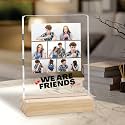 Giftplease Customized Friends Plaque with Wooden Stand