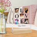 Giftplease Customized Photo Frame with Text amp