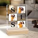Giftplease Customized Photo Frame with Text amp