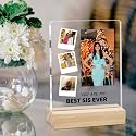 Giftplease Customized Photo Frame with Text amp