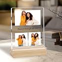 Giftplease Customized Photo Frame with Text amp