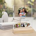 Giftplease Customized Photo Frame With Wooden Stand