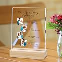Giftplease Customized Photo Frame with Wooden Stand