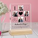 Giftplease Customized Photo Frame with Wooden Stand