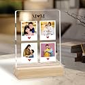 Giftplease Customized Photo Frame With Wooden Stand