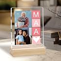 Giftplease Customized Photo Frame With Wooden Stand