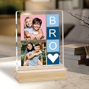 Giftplease Customized Photo And Text Frame With