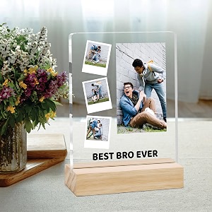 Giftplease Customized Photo And Text Frame With