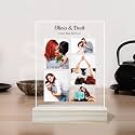 Giftplease Customized Photo And Text Frame With
