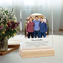 Giftplease Customized Photo and Text Frame with