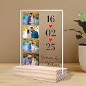 Giftplease Customized Photo And Text Frame With