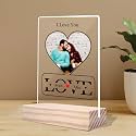 Giftplease Customized Photo And Text Frame With